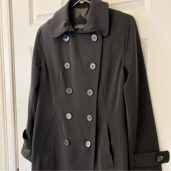 🎉JONES NEW YORK trench coat/pea coat - Picture 2 of 14
